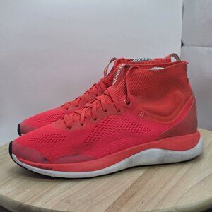 Womens‎ Size 8.5 Lululemon Flare/White/Black Chargefeel Mid Ladies Workout Shoes